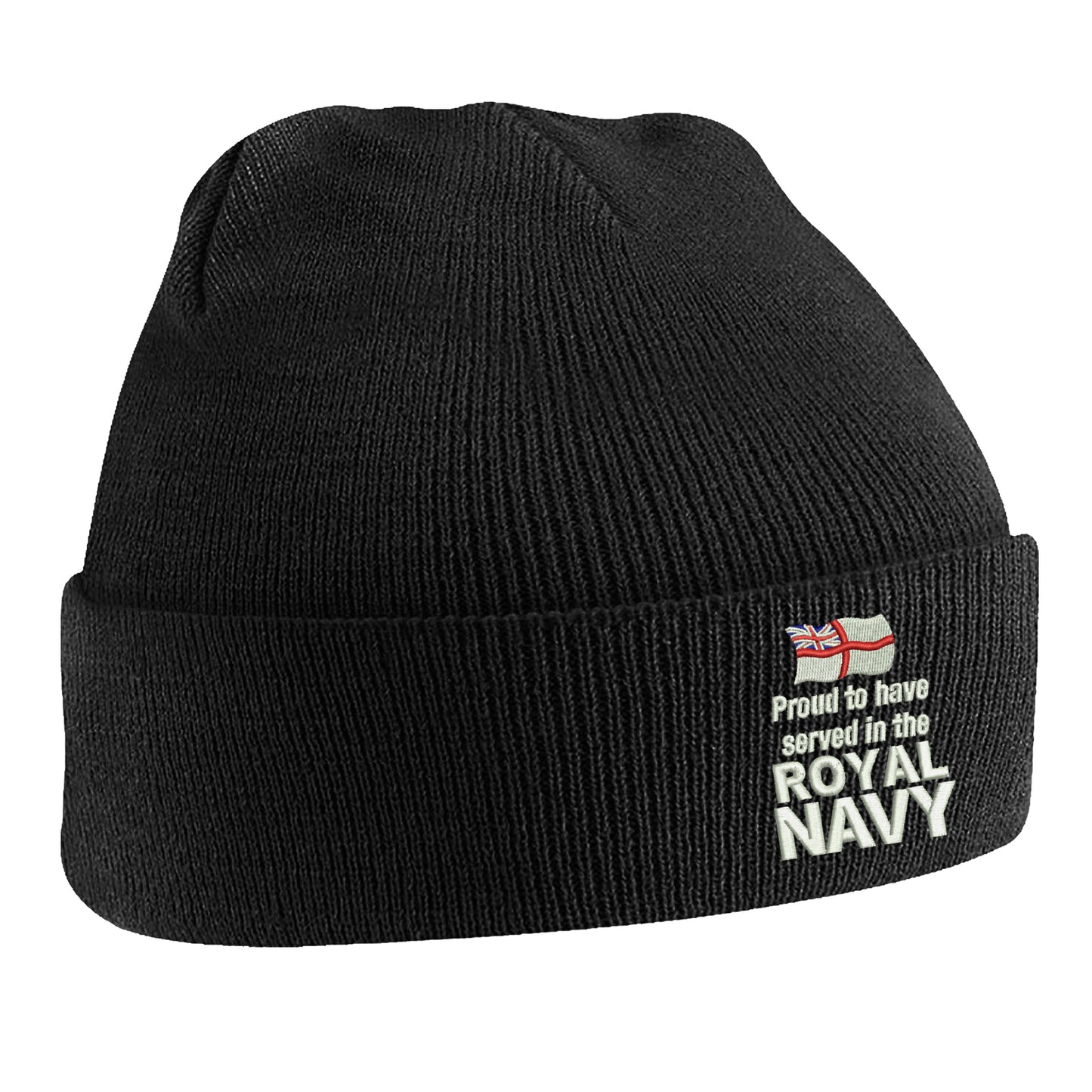 Proud to Have Served in The Royal Navy Beanie Hat