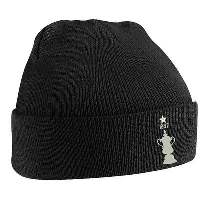 Retro Coventry FA Cup Winners Embroidered Beanie Hat