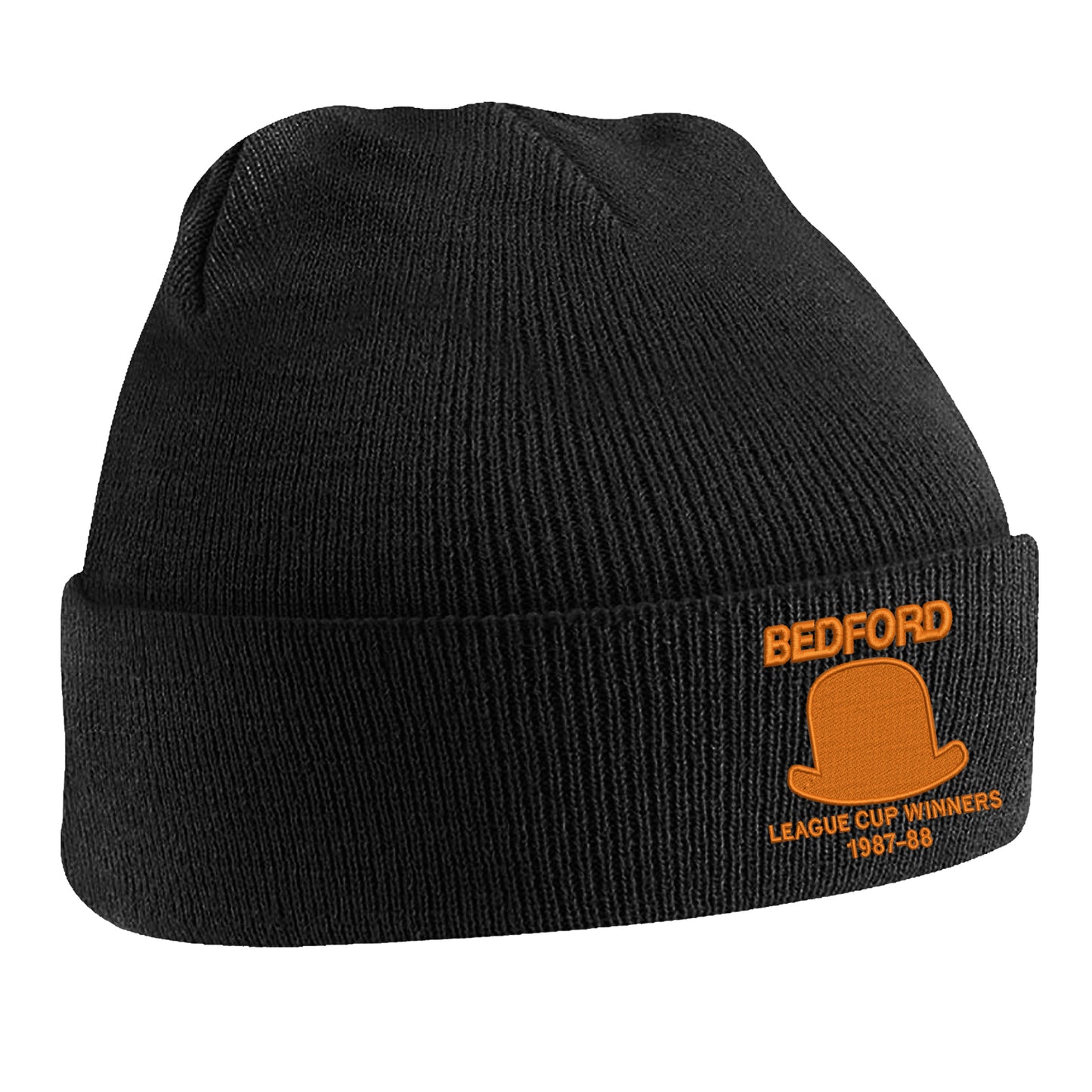Retro Luton League Cup Winners 1988 Embroidered Beanie Hat