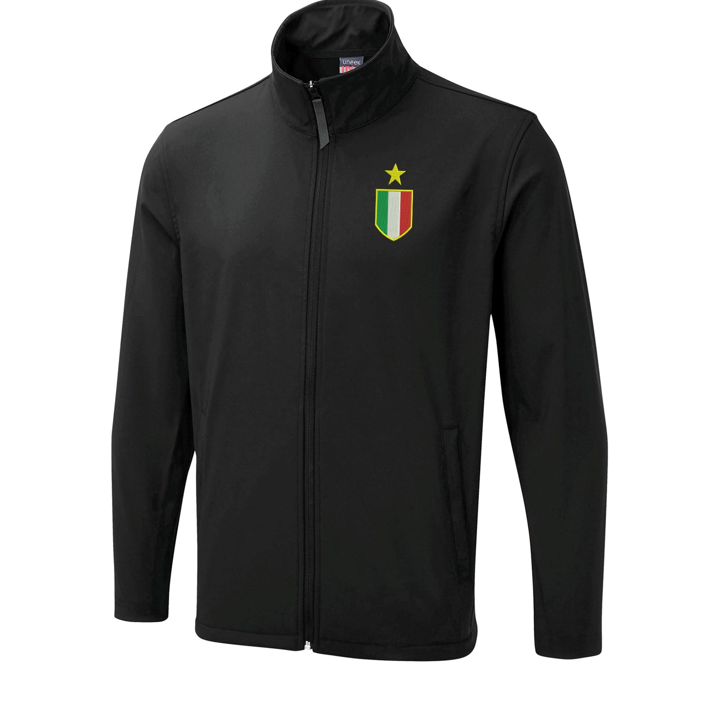 Retro Juventus 1961 Embroidered Lightweight Soft Shell Jacket