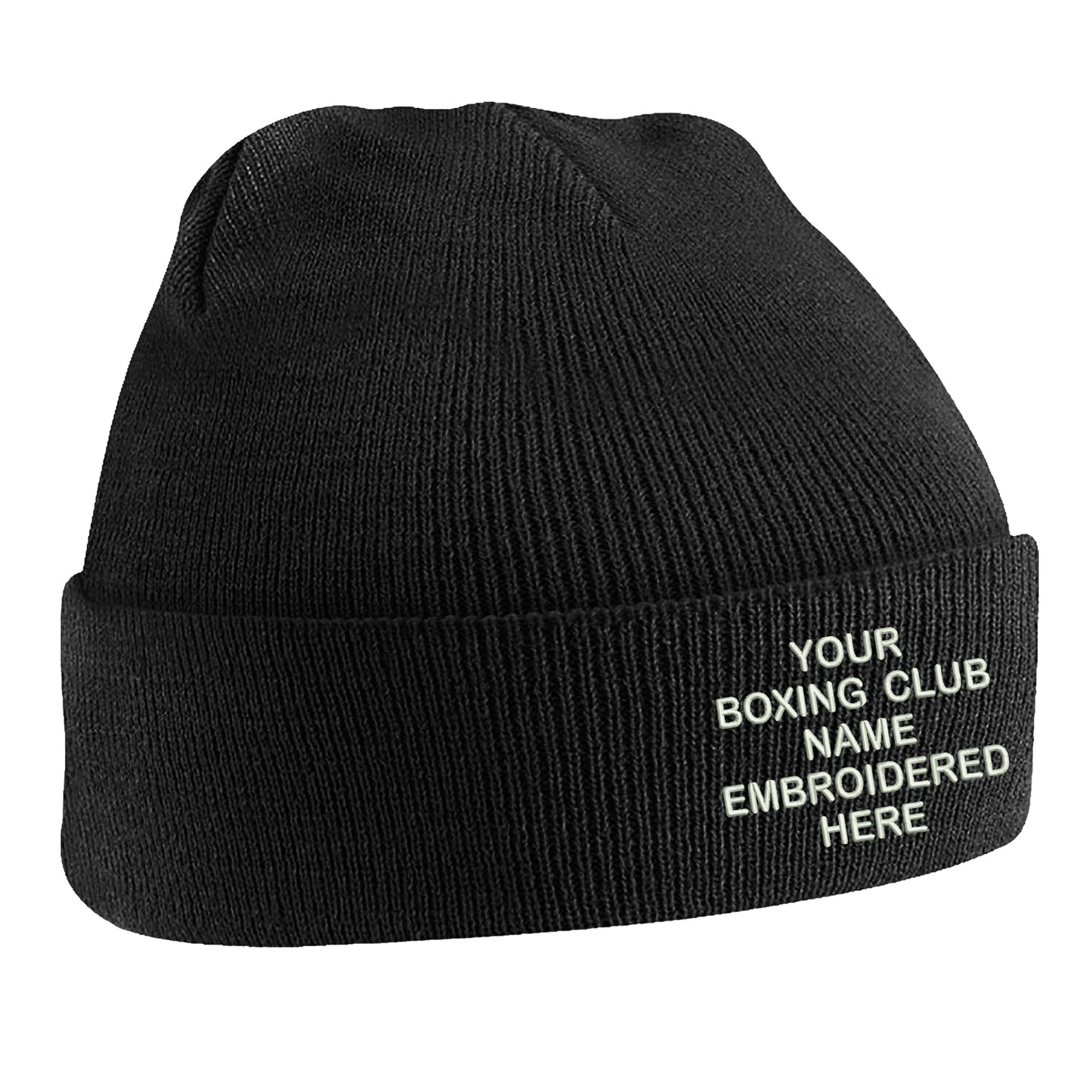 Personalised Boxing Club Beanie Hat