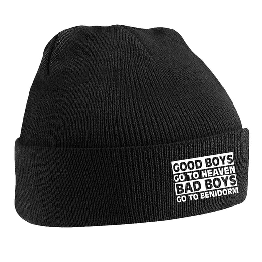 Good Boys Go To Heaven Beanie Hat