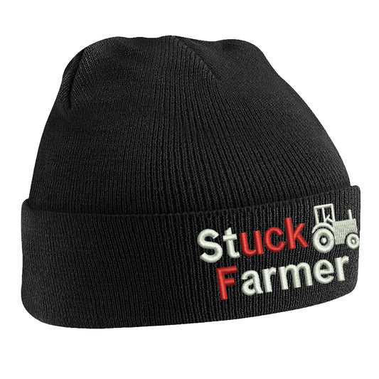 Stuck Farmer Keir Starmer Beanie Hat