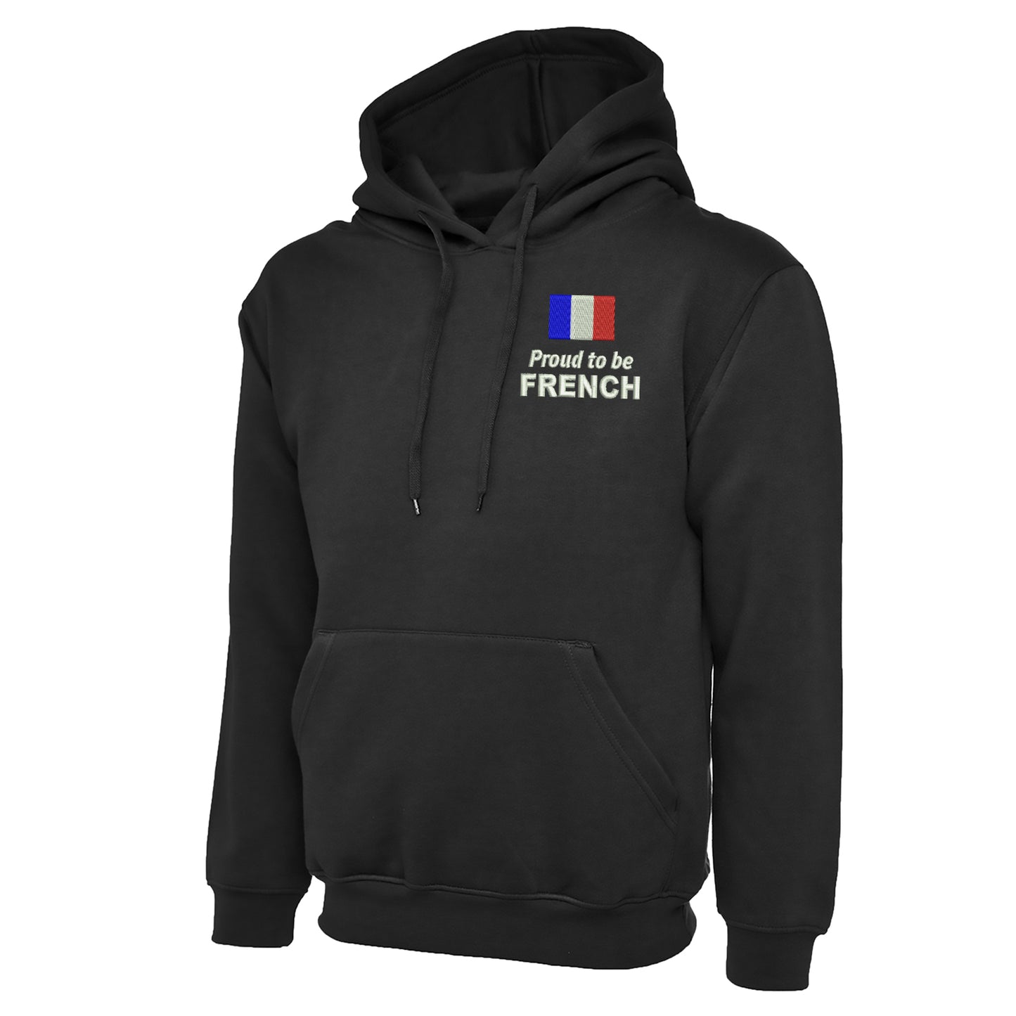 Proud to be French Embroidered Classic Hoodie
