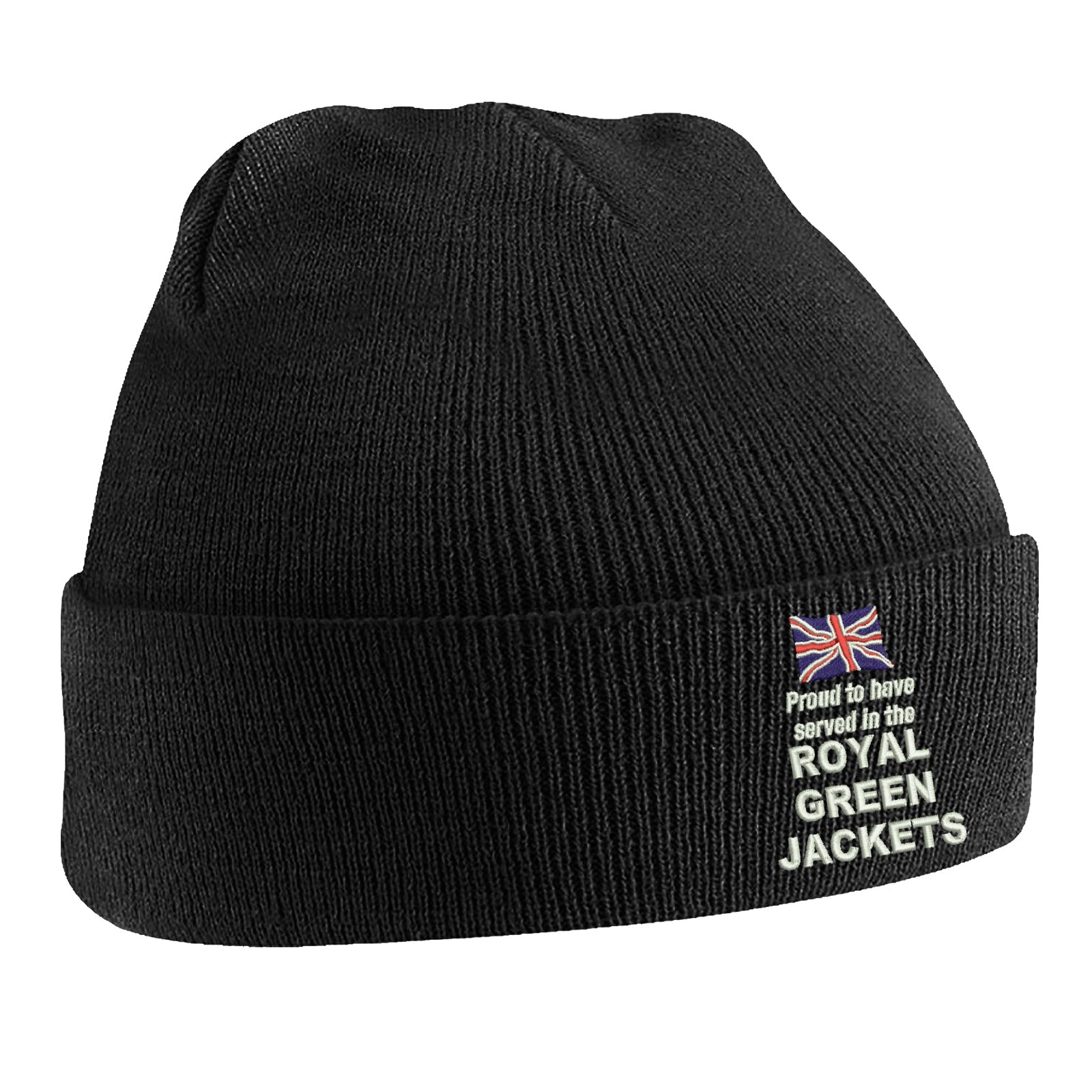 Proud to Have Served in The Royal Green Jackets Beanie Hat