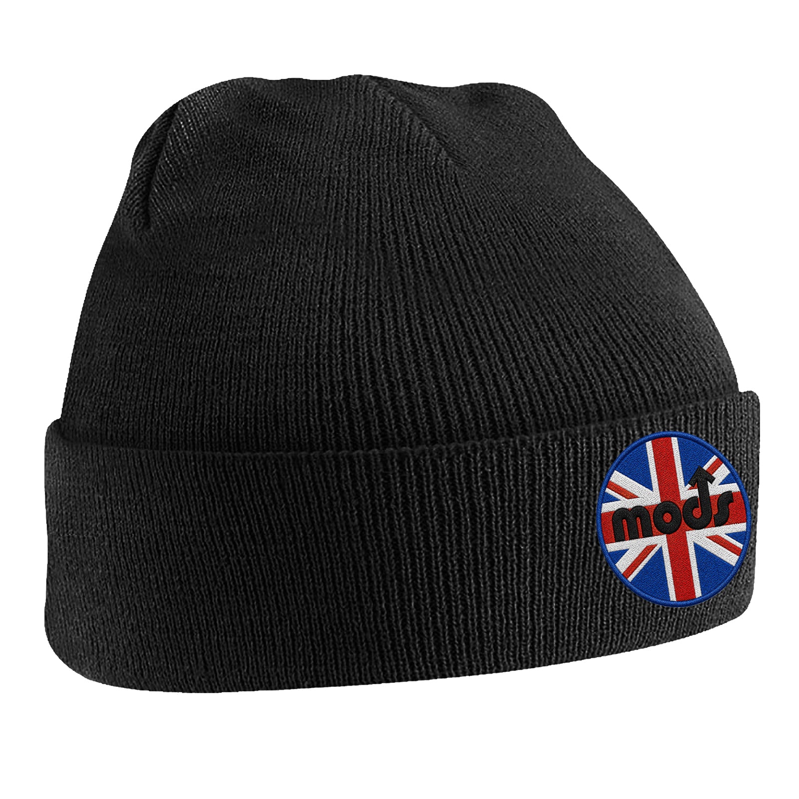 Mods Union Jack Beanie Hat 