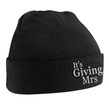 It's Giving Mrs Beanie Hat