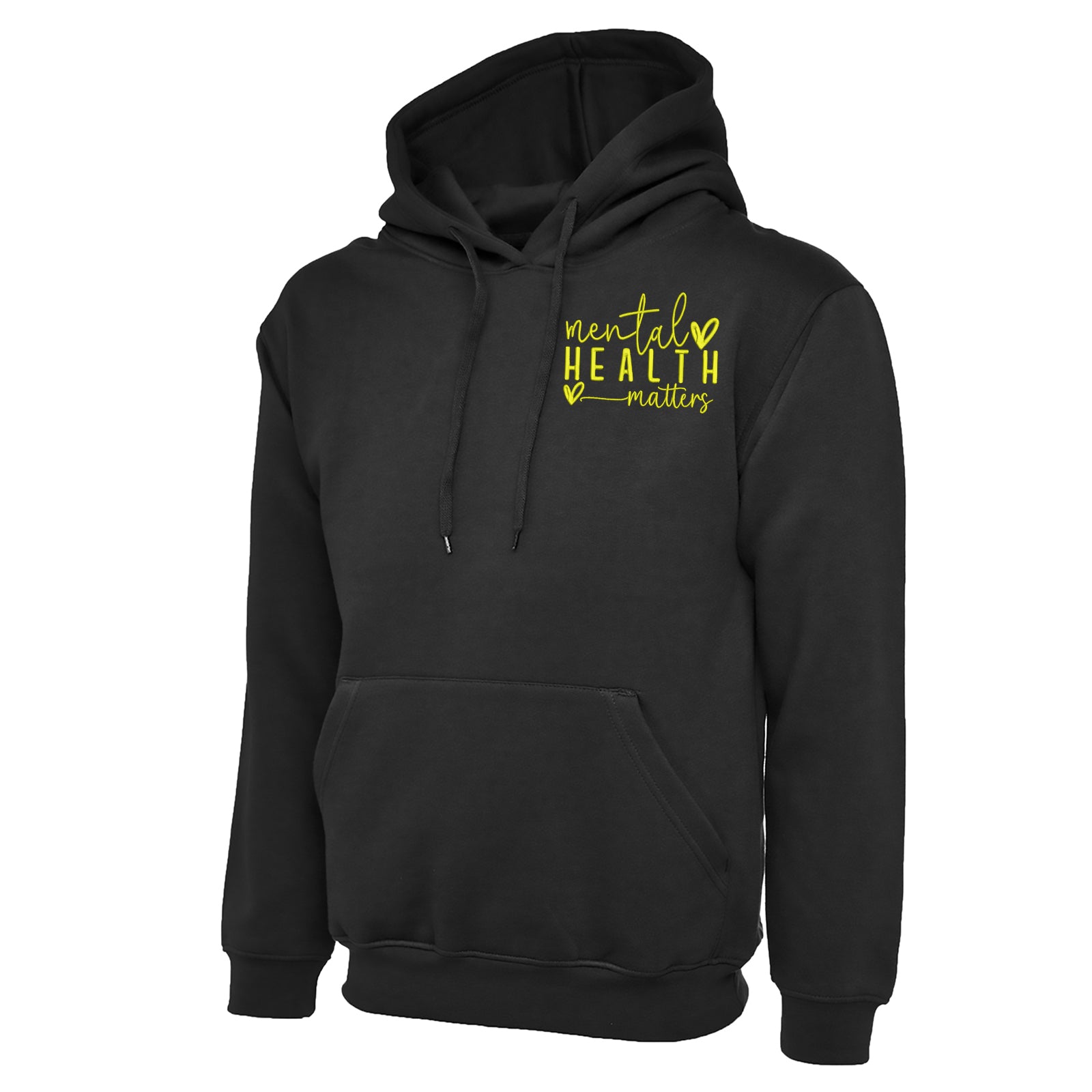 Yellow Mental Health Hoodie