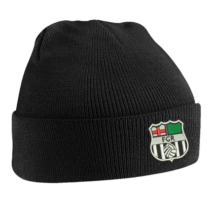 Retro Forest Green 1975 Embroidered Beanie Hat
