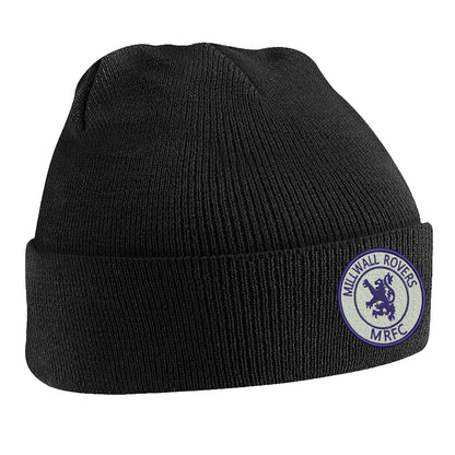 Retro Millwall Rovers MRFC Embroidered Beanie Hat