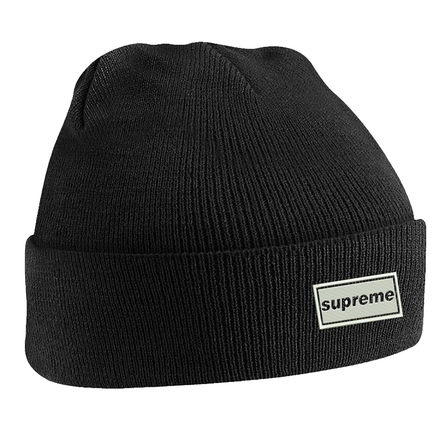 Supreme Embroidered Beanie Hat