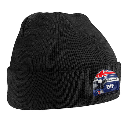 Nigel Mansell World Champion 1992 Beanie Hat