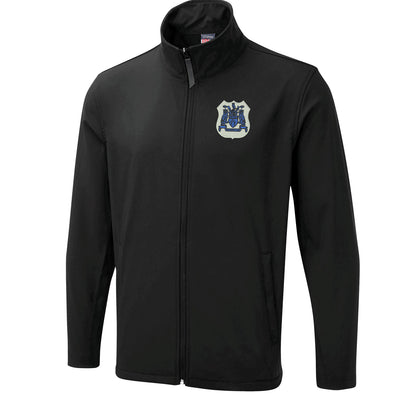 Retro Leeds 1950s Embroidered Lightweight Soft Shell Jacket