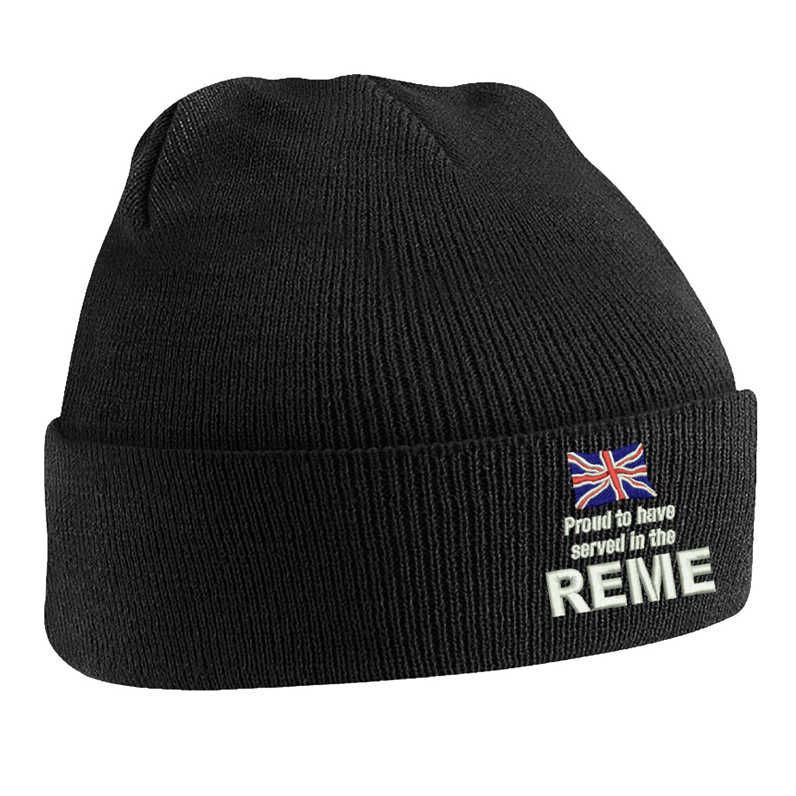 Proud to Have Served in The REME Beanie Hat