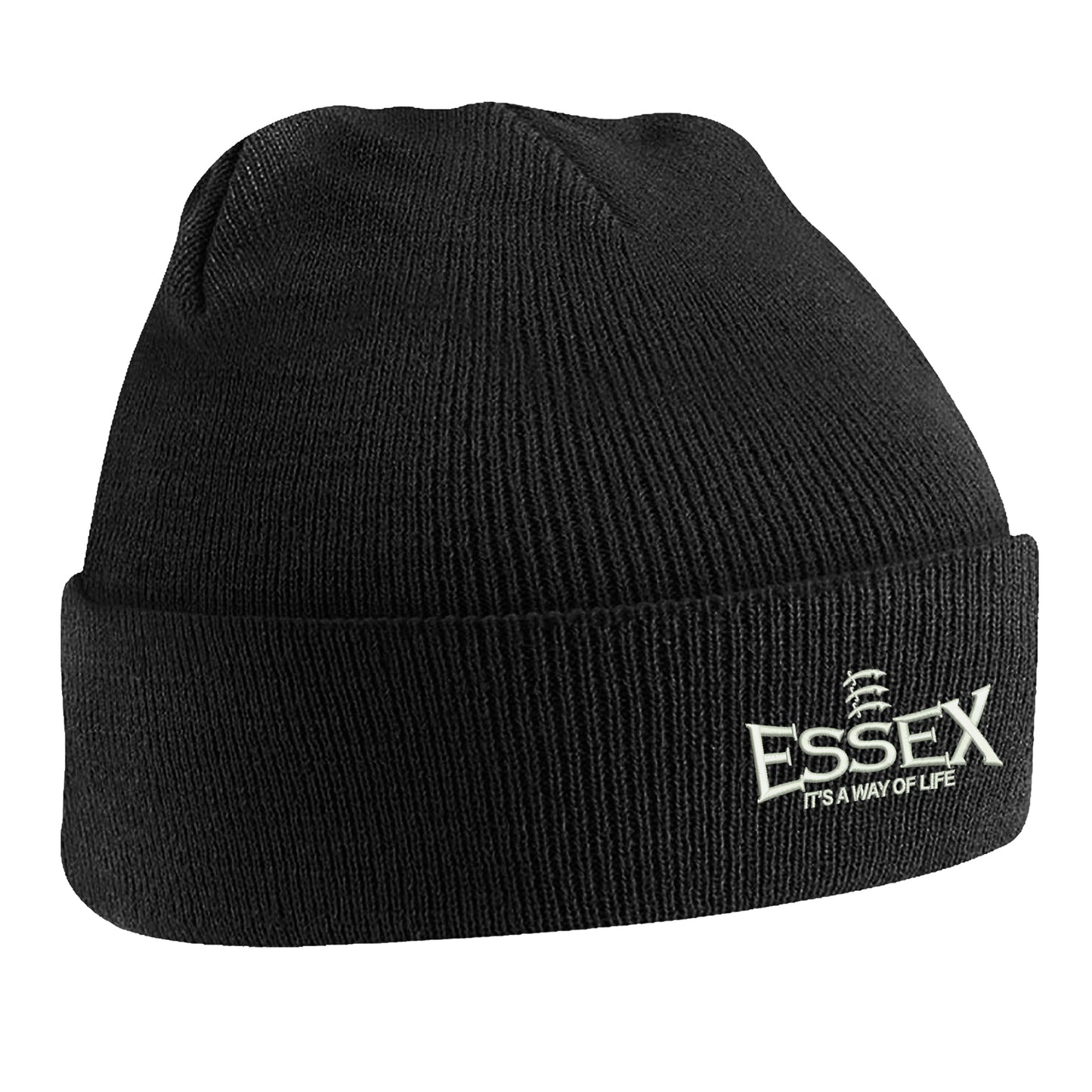 Essex It's Way of Life Embroidered Beanie Hat