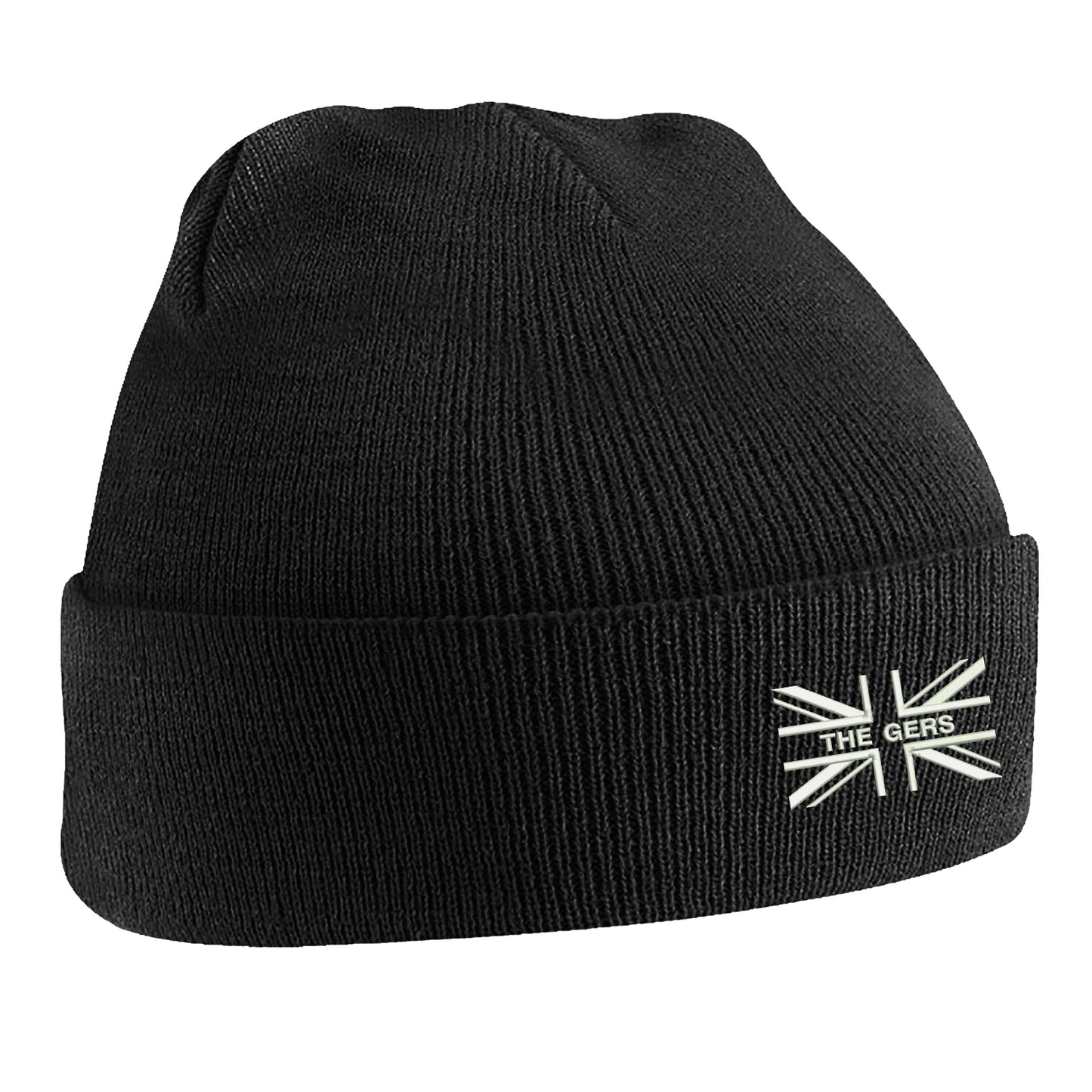 The Gers Union Jack Embroidered Beanie Hat