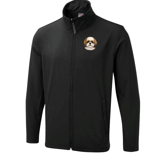 Shih Tzu Dog Face Bomber Jacket 