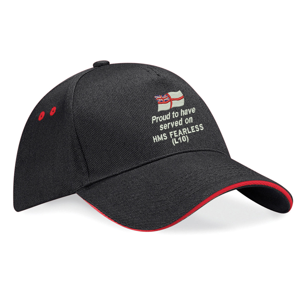 Proud to Have Served on HMS Fearless (L10) Baseball Cap