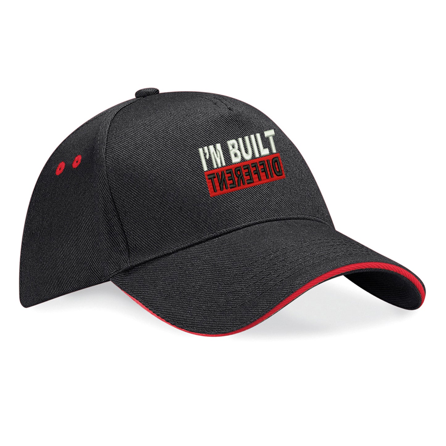 I'm Built Different Embroidered Baseball Cap 