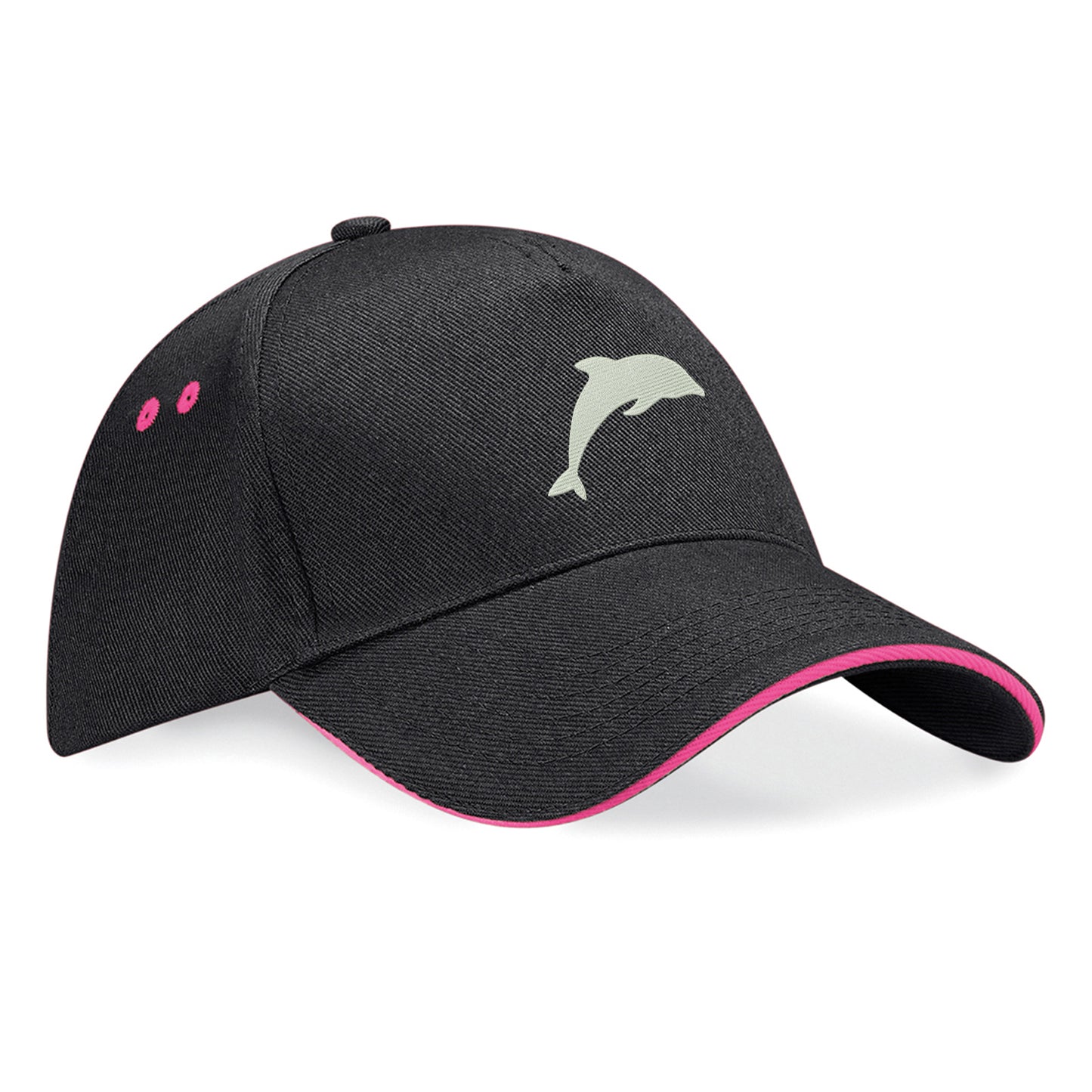 Dolphin Embroidered Baseball Cap