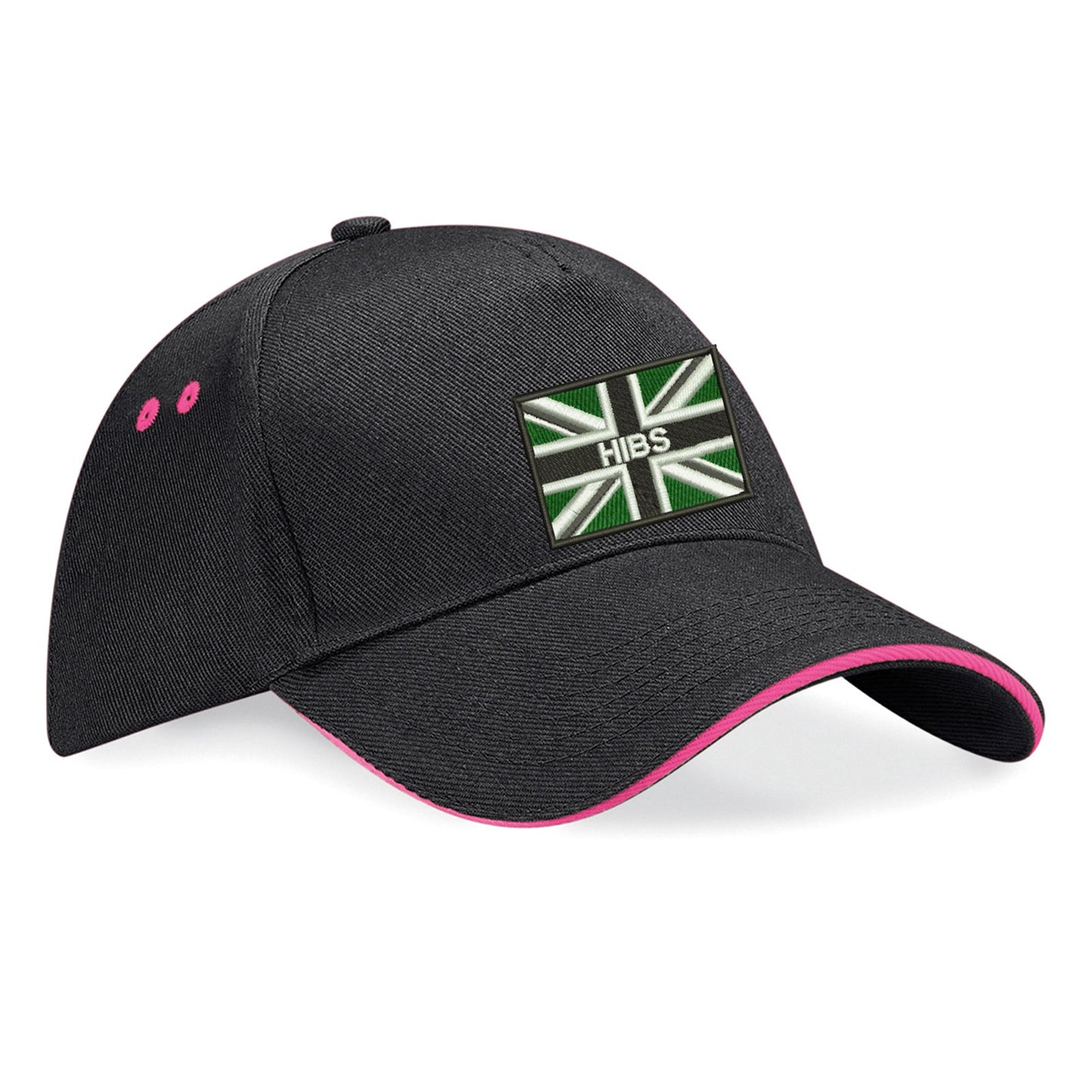  Hibs Coloured Union Jack Baseball Cap