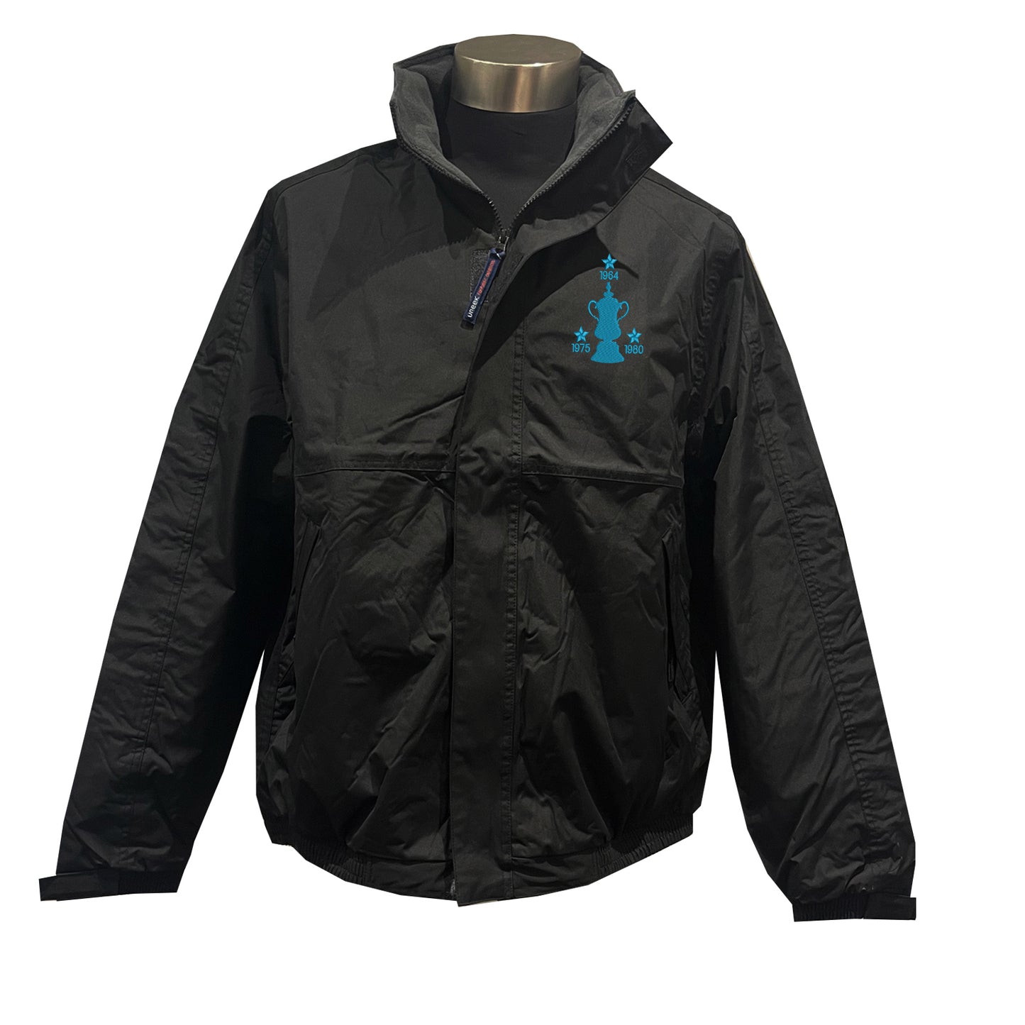Retro West Ham Three Time Cup Winners Embroidered Premium Outdoor Jacket