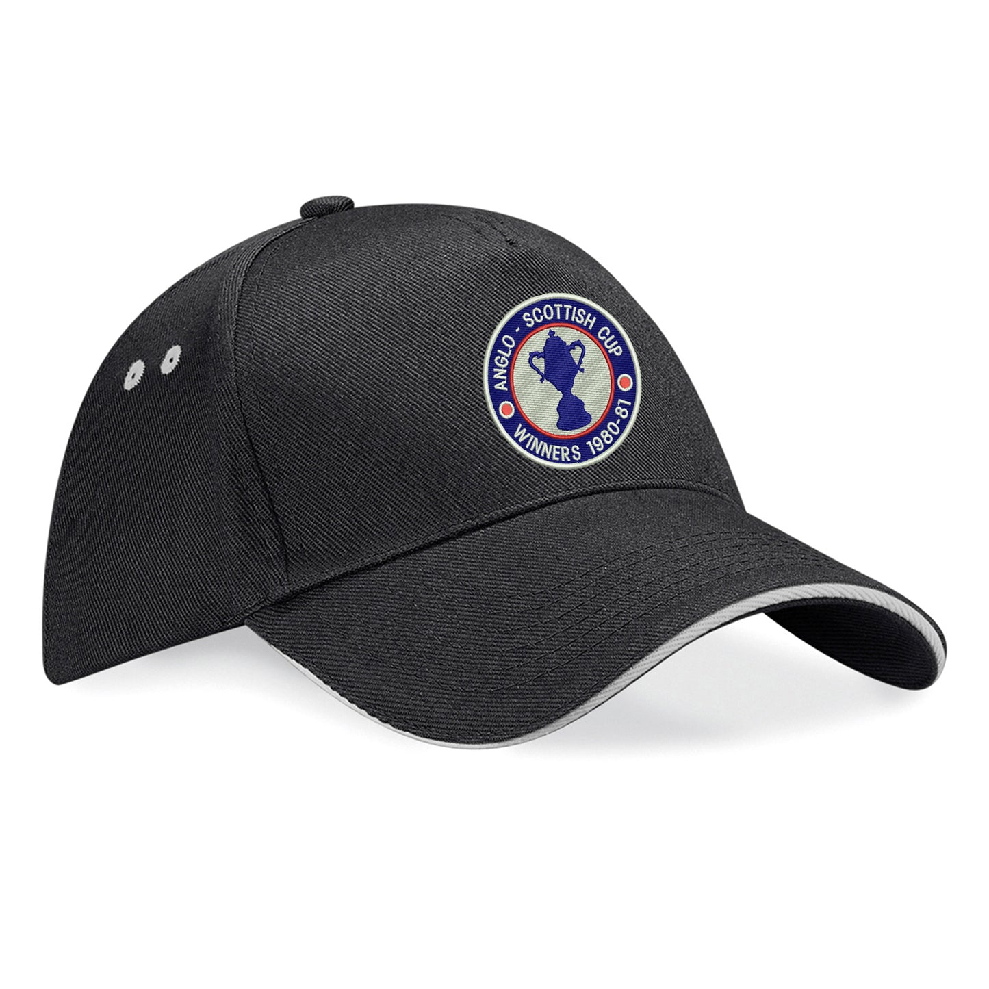 Retro Chesterfield Anglo-Scottish Cup Winners 1981 Embroidered Baseball Cap