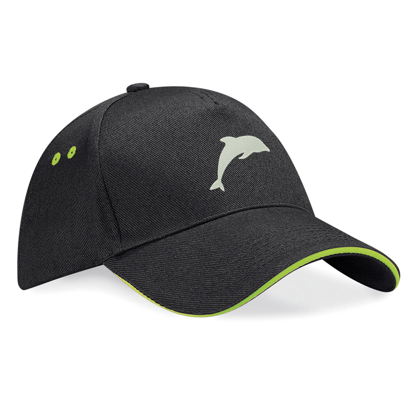 Dolphin Embroidered Baseball Cap