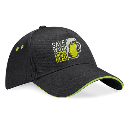 Save Water Drink Beer Cap