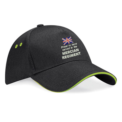 Proud to Have Served in The Mercian Regiment Embroidered Baseball Cap