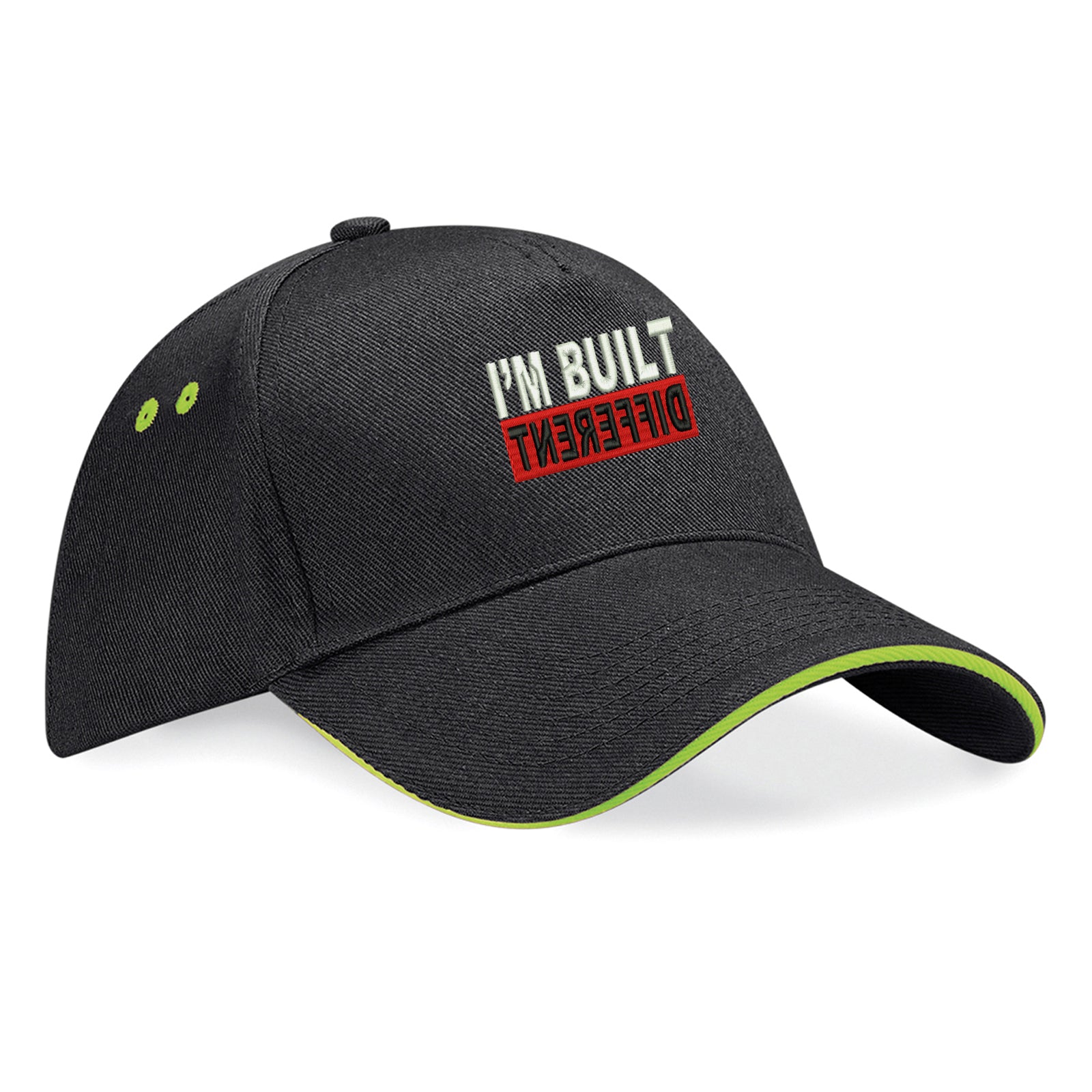 I'm Built Different Embroidered Baseball Cap 