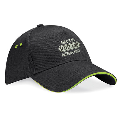 Made in Scotland All Original Parts Embroidered Baseball Cap
