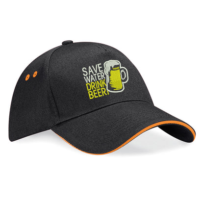 Save Water Drink Beer Cap