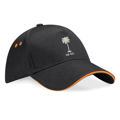 Retro Fiji Rugby 1920s Baseball Cap