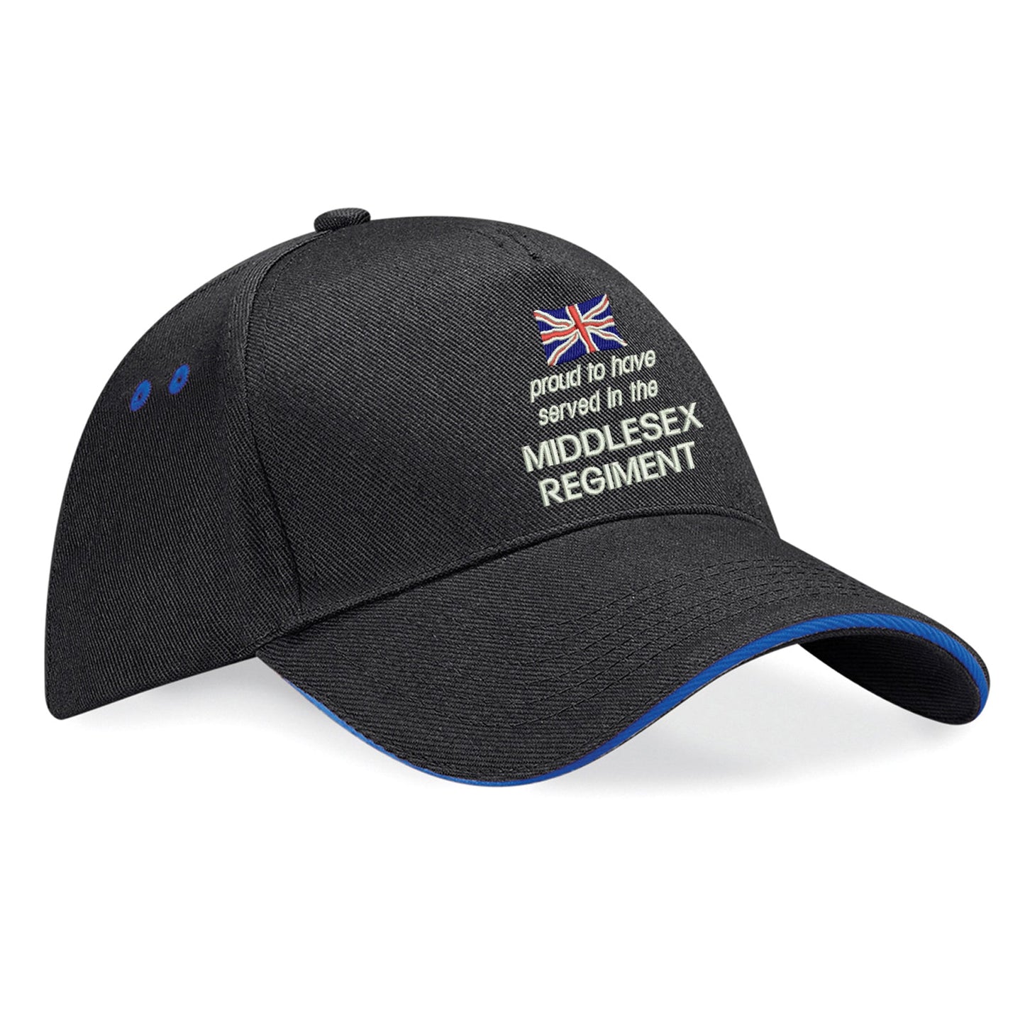 Proud to Have Served in The Middlesex Regiment Baseball Cap