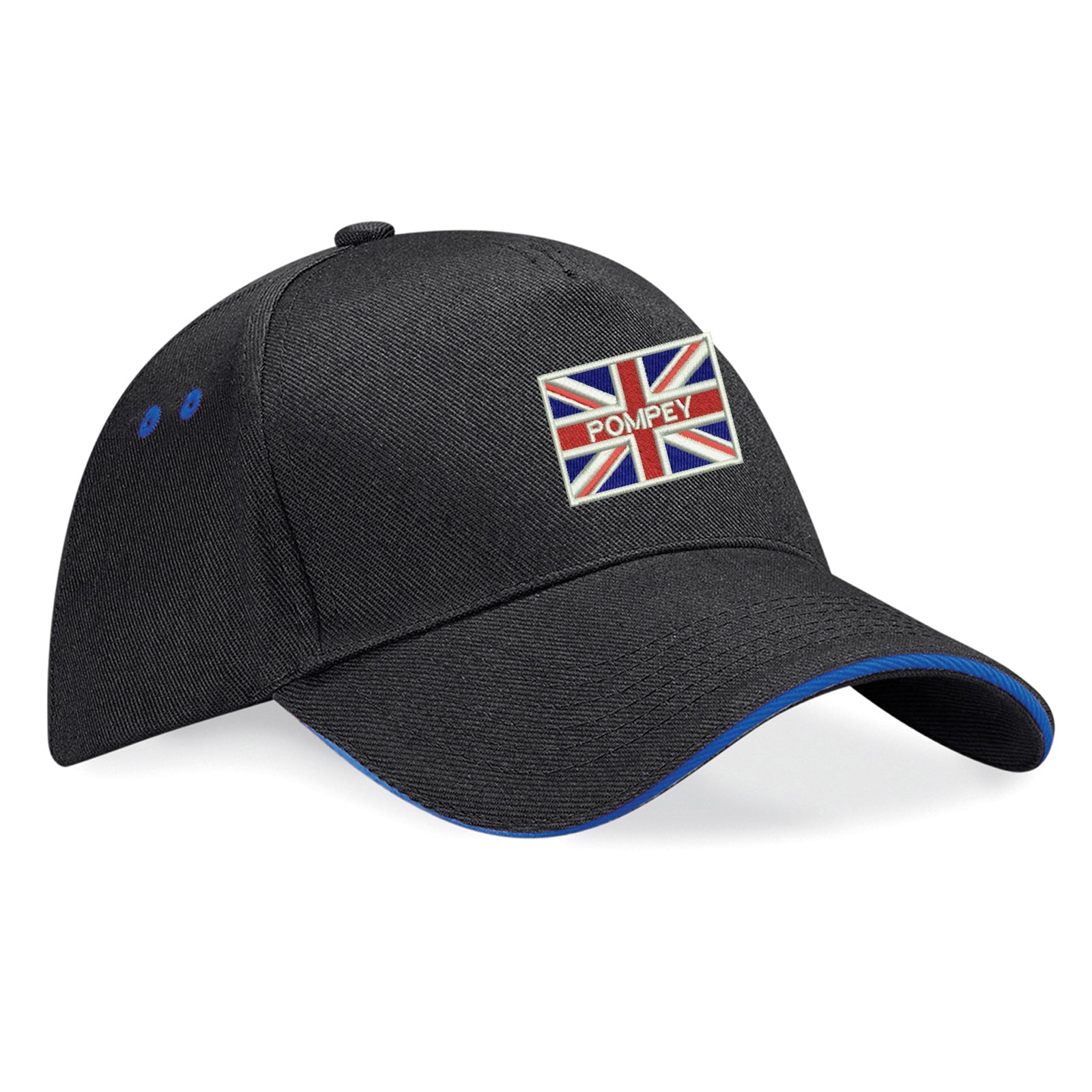 Pompey Coloured Union Jack Baseball Cap