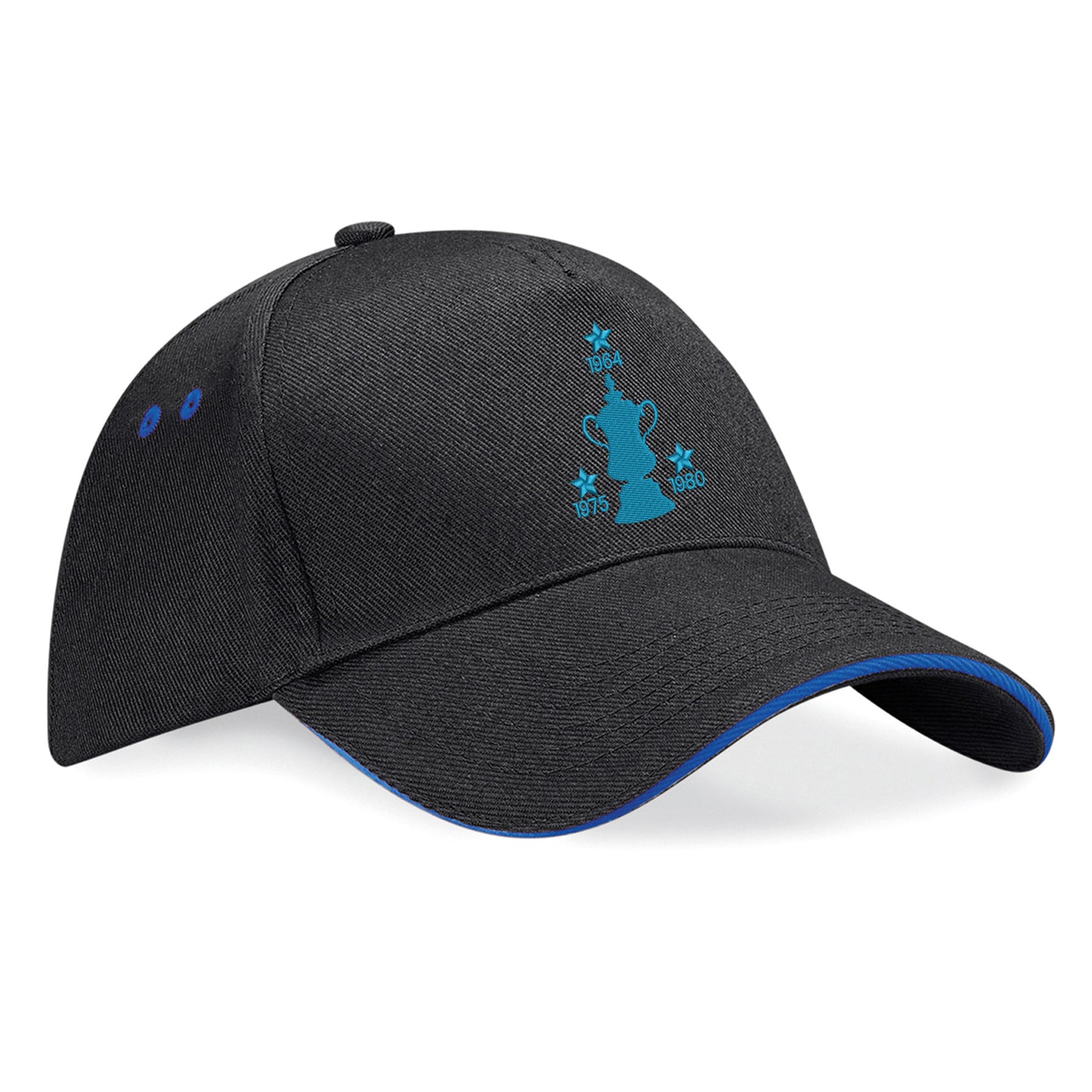 Retro West Ham Three Time Cup Winners Embroidered Baseball Cap