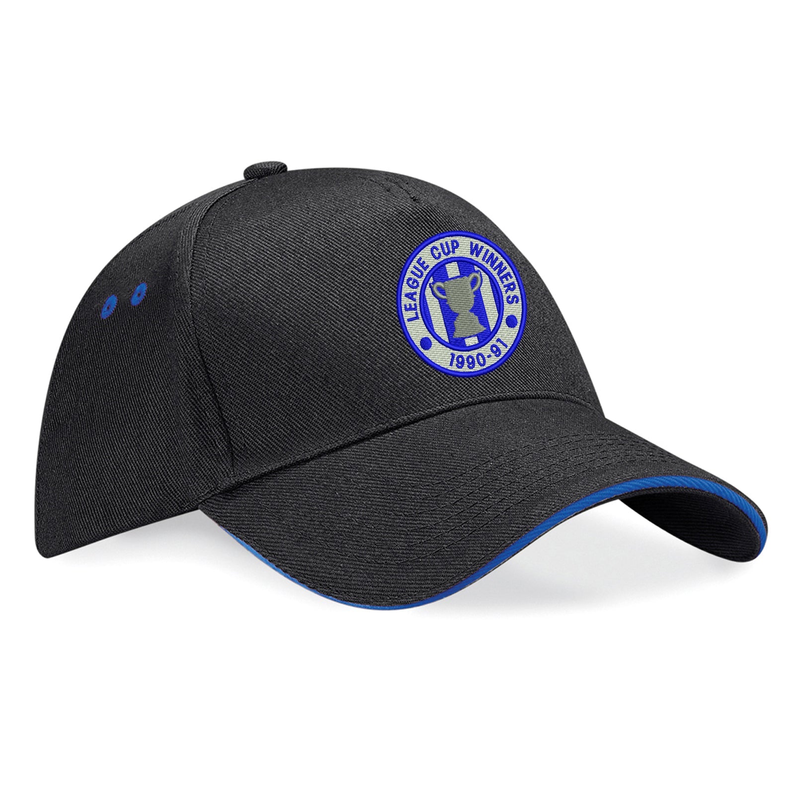 Retro Sheffield Wednesday League Cup Winners 1991 Baseball Cap