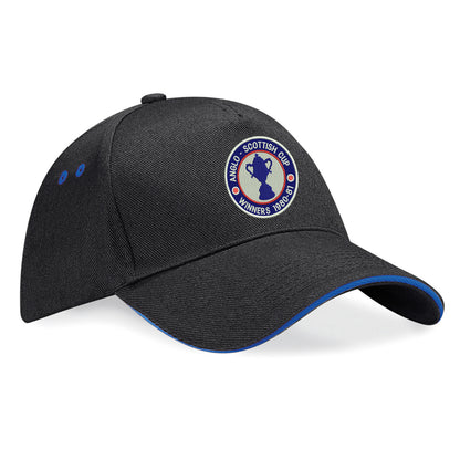 Retro Chesterfield Anglo-Scottish Cup Winners 1981 Embroidered Baseball Cap