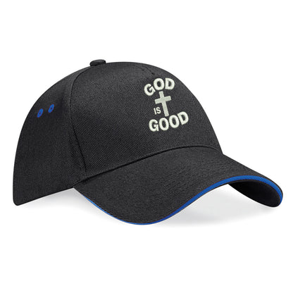 God is Good Embroidered Baseball Cap