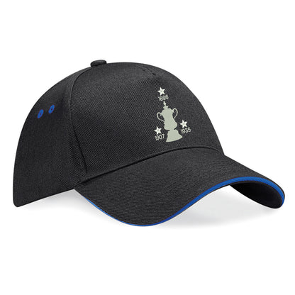 Retro Sheff Wed Three Time Cup Winners Embroidered Baseball Cap