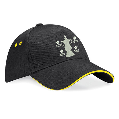 Retro Bolton Four Time Cup Winners Baseball Cap
