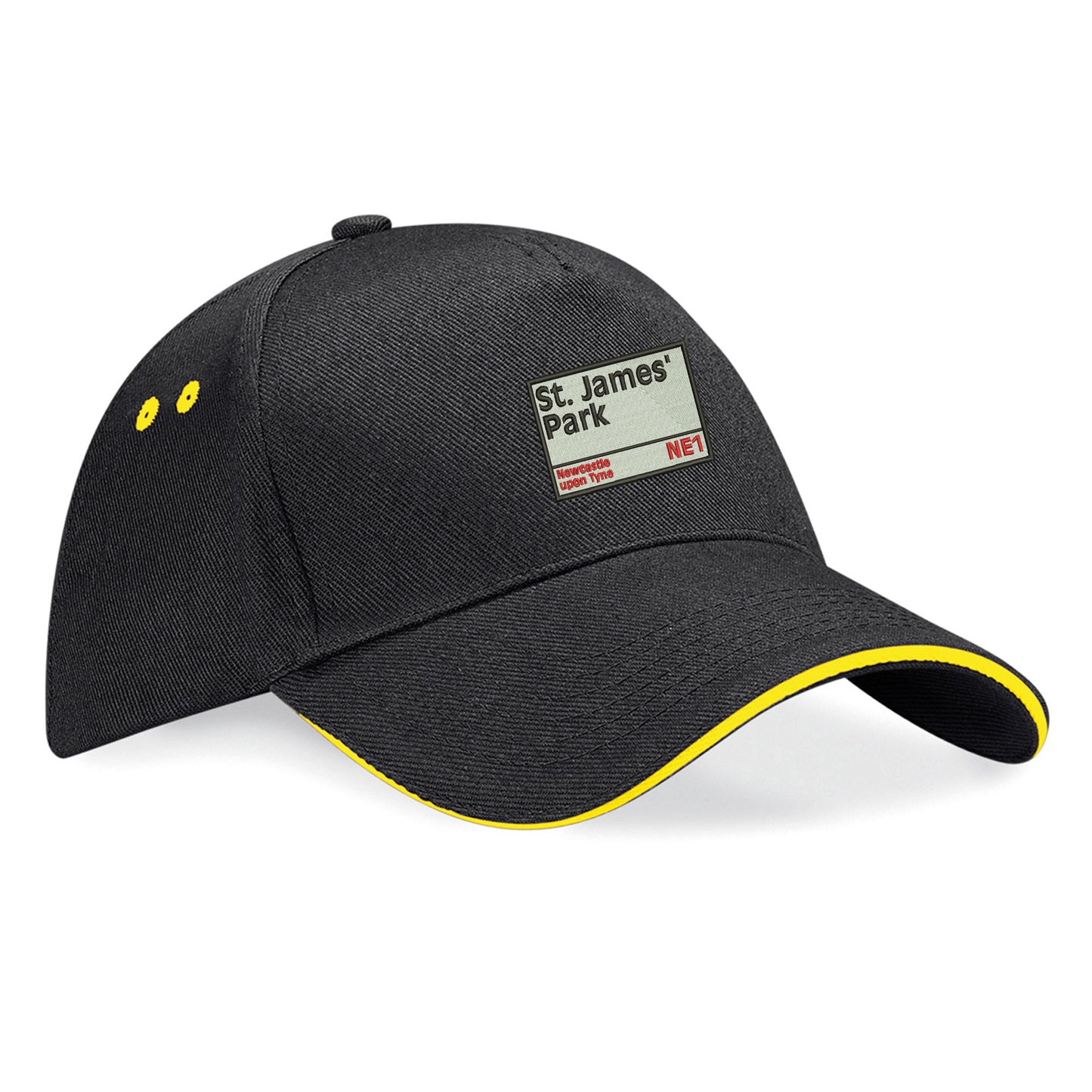 St James' Park NE1 Embroidered Baseball Cap