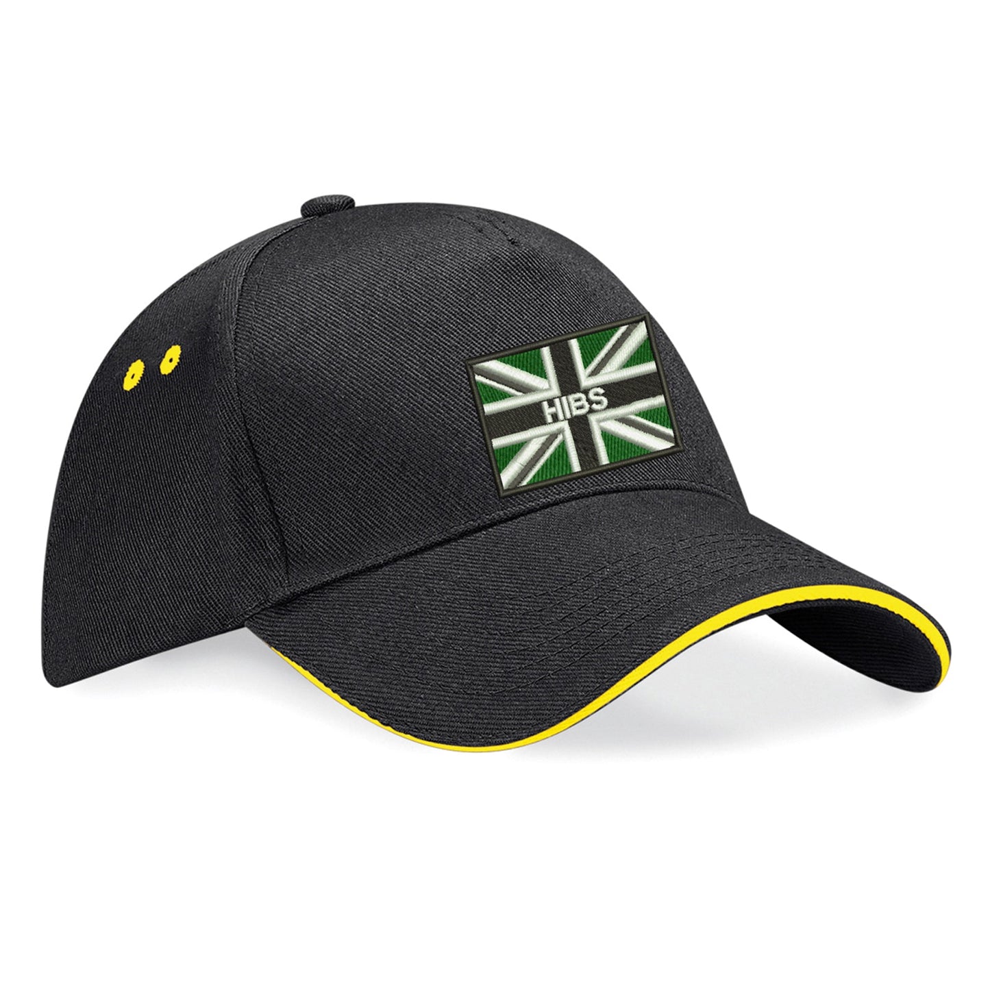  Hibs Coloured Union Jack Baseball Cap
