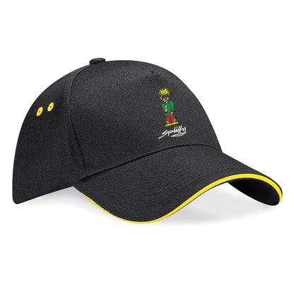 Retro Eclipse Embroidered Baseball Cap