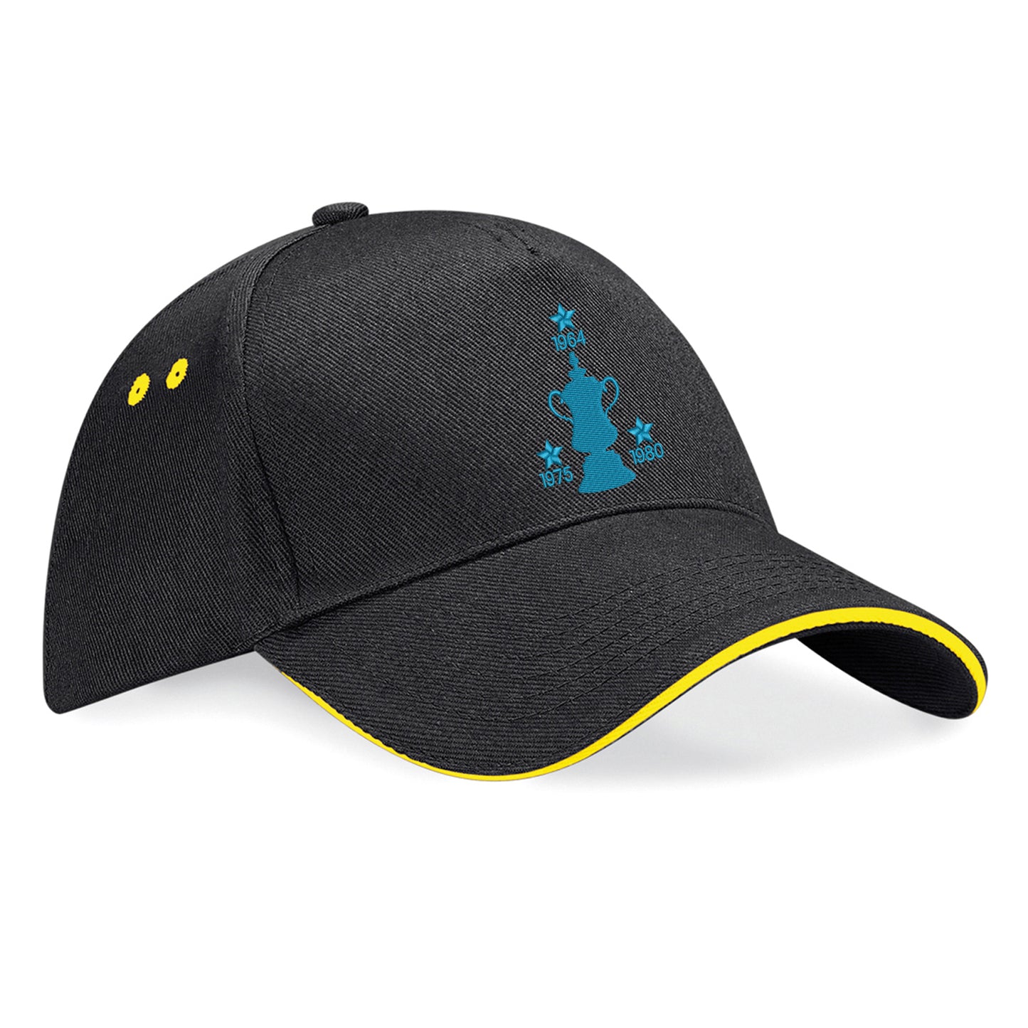 Retro West Ham Three Time Cup Winners Embroidered Baseball Cap
