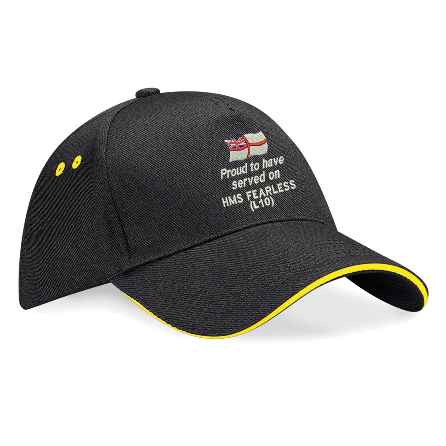 Proud to Have Served on HMS Fearless (L10) Baseball Cap