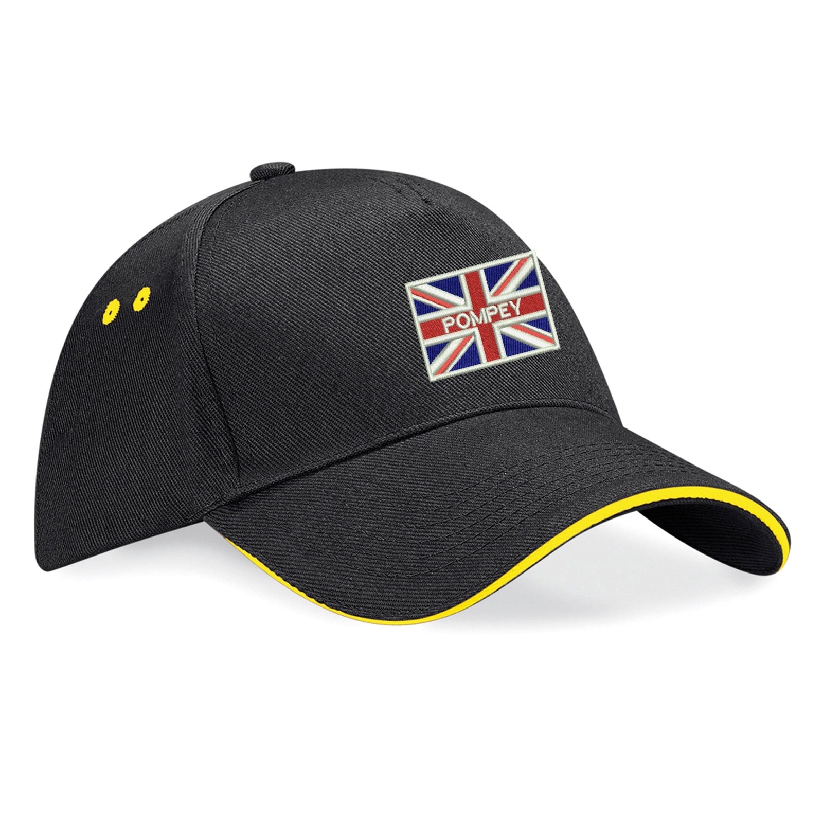 Pompey Coloured Union Jack Baseball Cap
