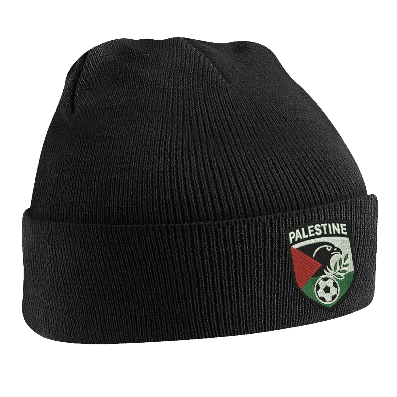 Palestine Football Beanie Hat 
