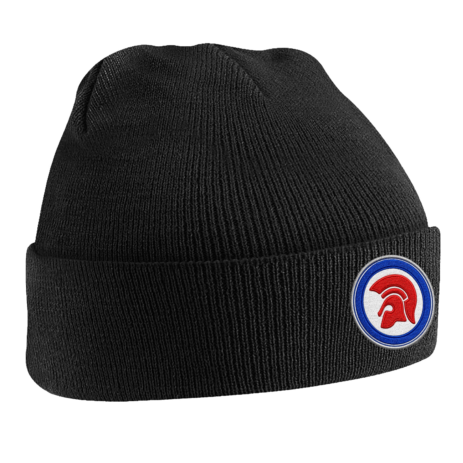 Trojan Helmet Roundel Beanie Hat